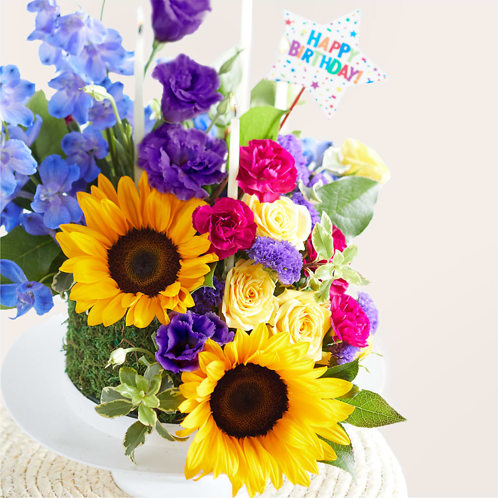 Star of the Day Floral Cake –  Eastland Heaven Sent Floral, Eastland TX