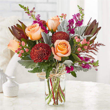 Moody Hues Bouquet –  Eastland Heaven Sent Floral, Eastland TX