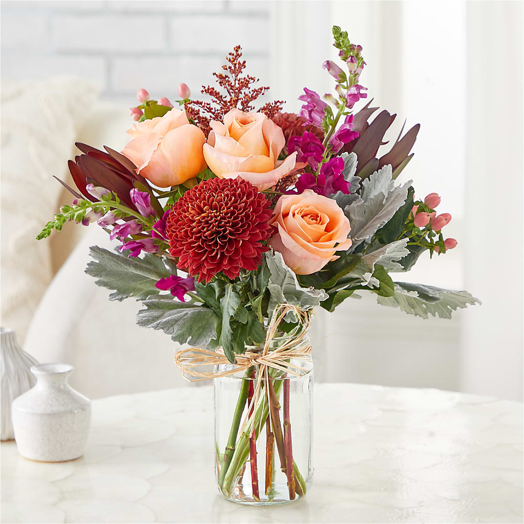 Moody Hues Bouquet –  Eastland Heaven Sent Floral, Eastland TX