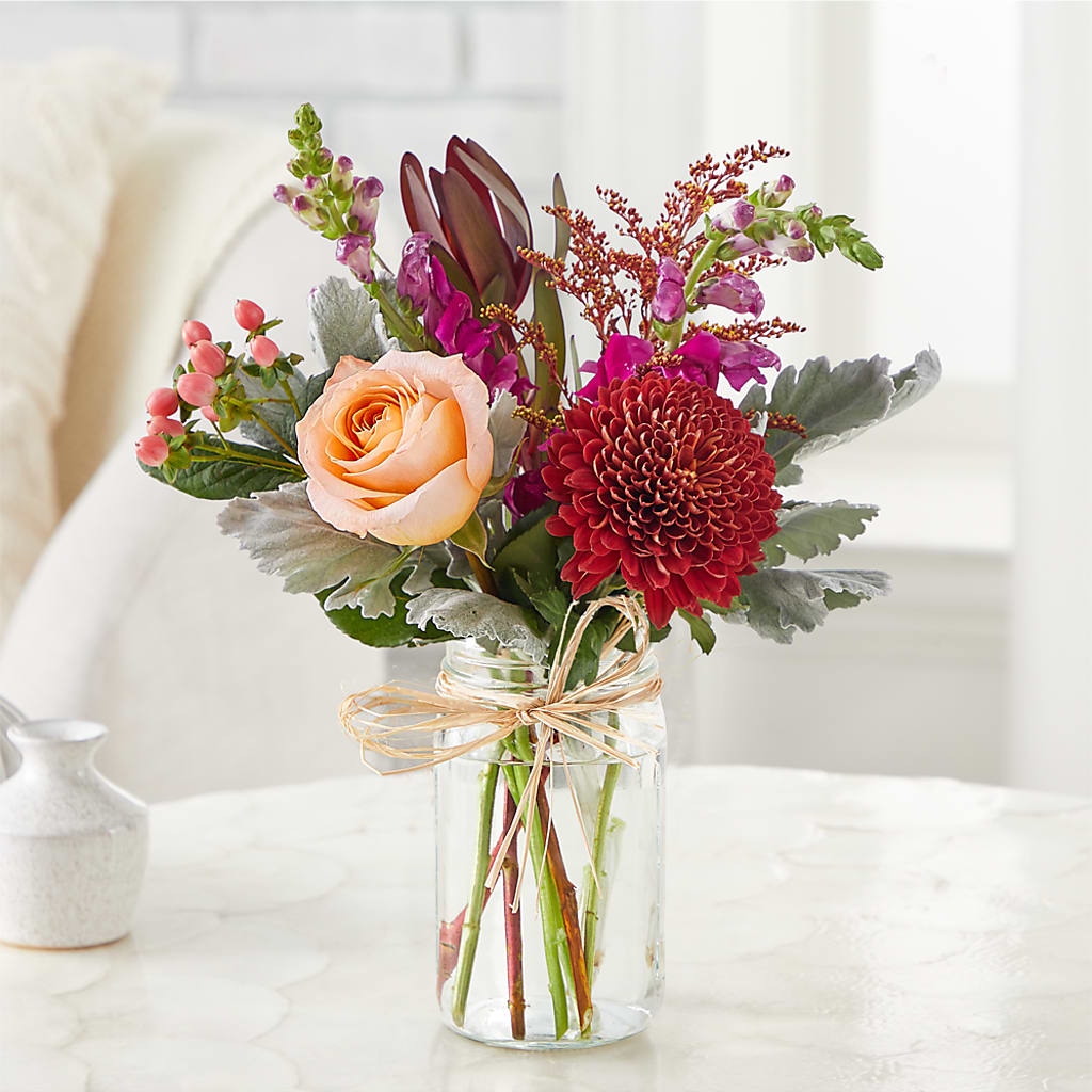 Moody Hues Bouquet –  Eastland Heaven Sent Floral, Eastland TX