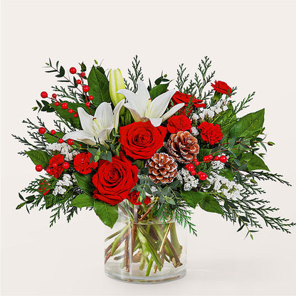Best in Snow Bouquet –  Eastland Heaven Sent Floral, Eastland TX