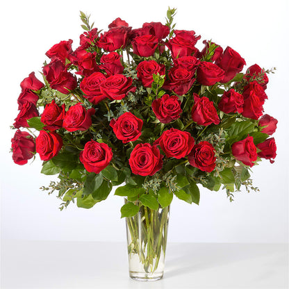 Forever Yours Fifty Stem Red Rose Bouquet –  Eastland Heaven Sent Floral, Eastland TX