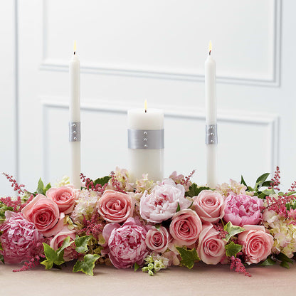 Worldwide Romance Unity Candle Arrangement –  Eastland Heaven Sent Floral, Eastland TX