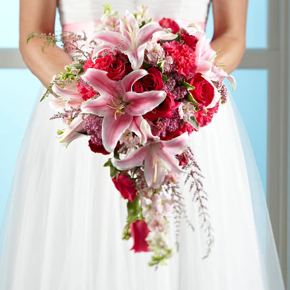 Lily & Rose Bouquet –  Eastland Heaven Sent Floral, Eastland TX