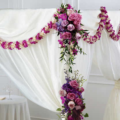Color & Light Chuppah Decor –  Eastland Heaven Sent Floral, Eastland TX