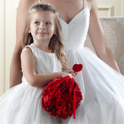 Pure at Heart Flower Girl Arrangement –  Eastland Heaven Sent Floral, Eastland TX