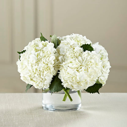 White Hydrangea Bouquet –  Eastland Heaven Sent Floral, Eastland TX